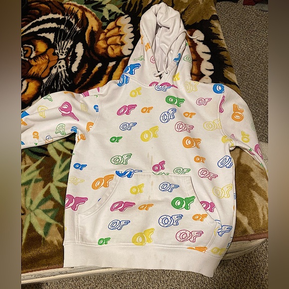 Odd future All over donut print hoodie - Picture 1 of 4